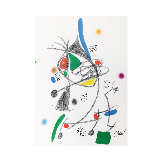 Maravillas con variaciones acrósticas en el jardín de Miró IV