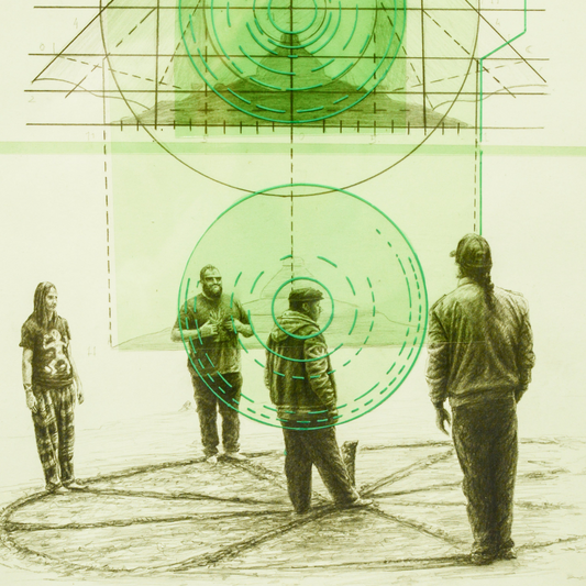 De la serie: "Estudios para la emisión de la pregunta" V