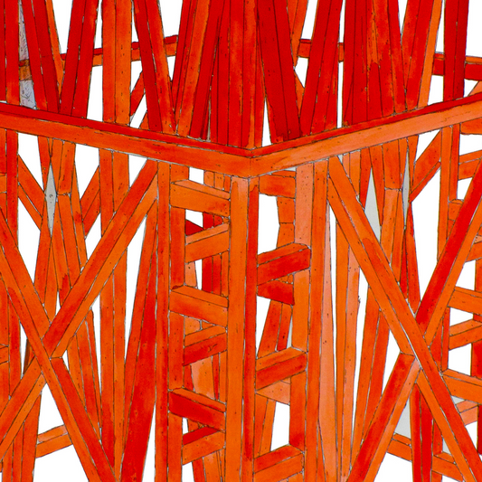 Tribuna en construcción